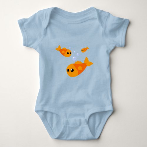 Cute Fish Baby Clothes Baby Bodysuit