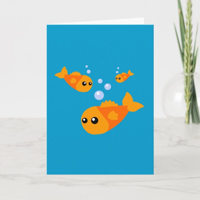 Cute Fish Card (Front)