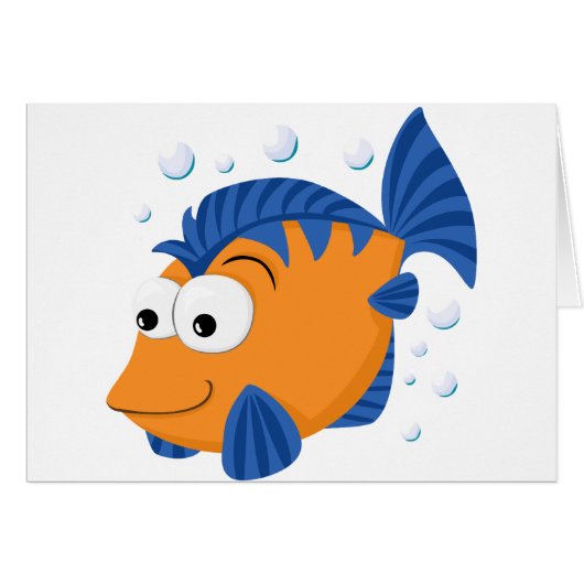 Cute fish cards (Front Horizontal)