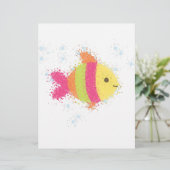 Cute Fish Cartoon (Standing Front)