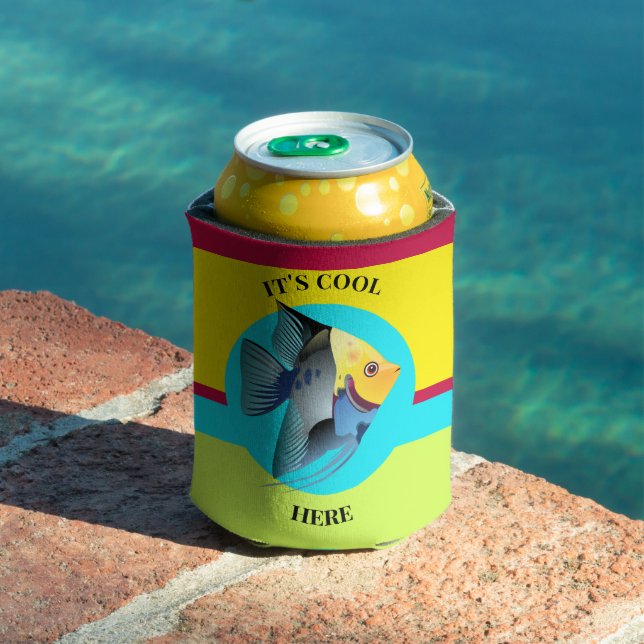 Cute Fish Colorful Can Cooler (In Situ Pool)