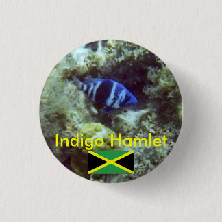 Cute Fish, Indigo Hamlet, Jamaica Button