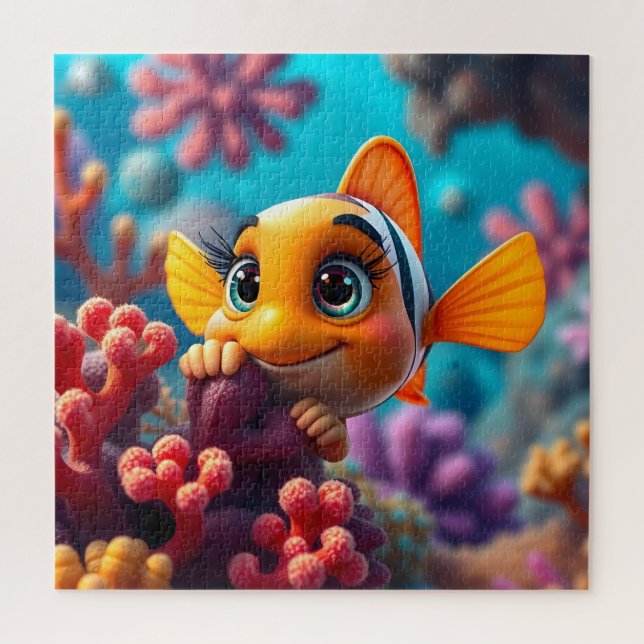 Cute Fish Jigsaw Puzzle (Vertical)