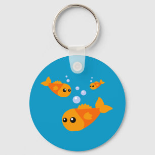Cute Fish Keychain