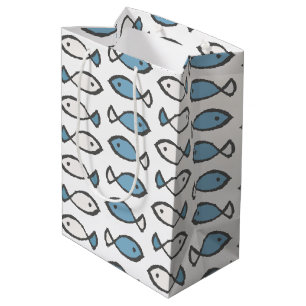 Cute Fish Pattern  Medium Gift Bag