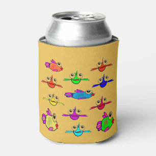 Cute Fish Personalized Can Cooler