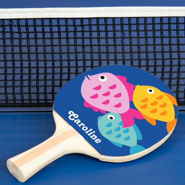 Cute fish ping pong paddle for table tennis (Insitu)