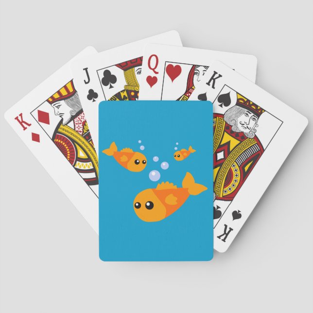 Cute Fish Poker Cards (Back)