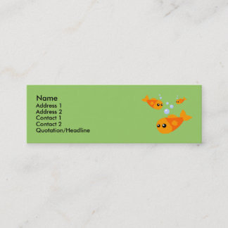 Cute Fish Profile Cards