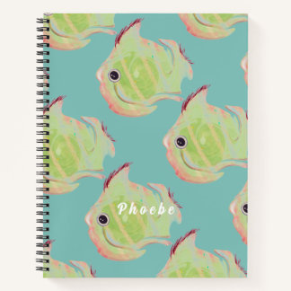 Cute Fish Spiral Notebook