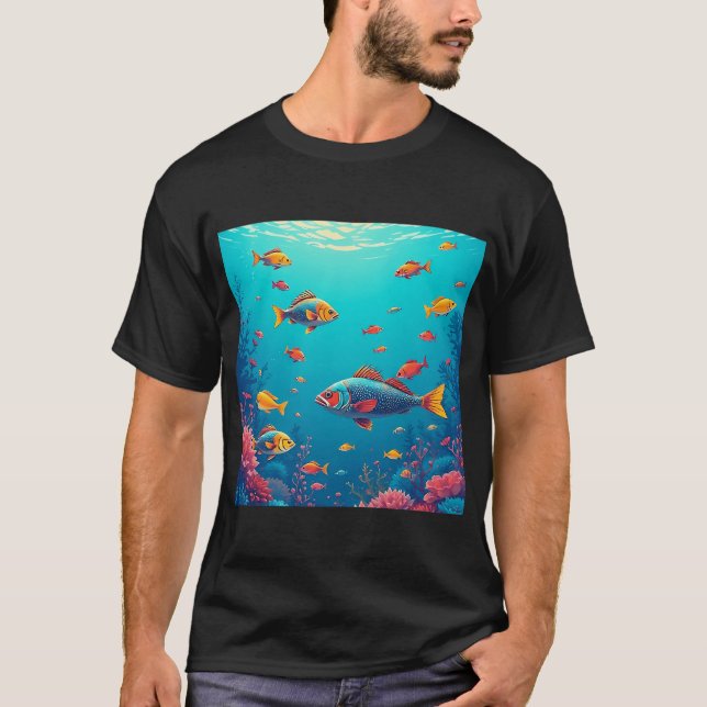 Cute fish T-Shirt (Front)