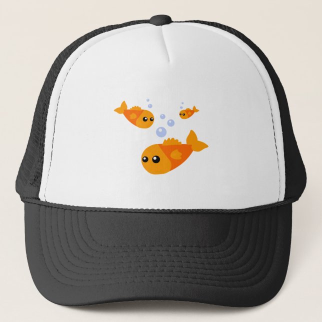 Cute Fish Trucker Hat (Front)