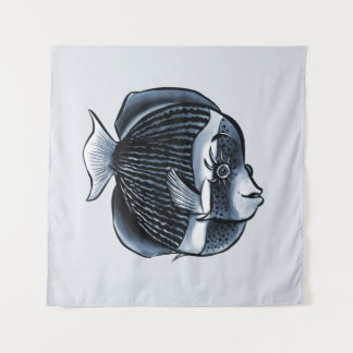 Cute Fish Under The Sea Tapestry