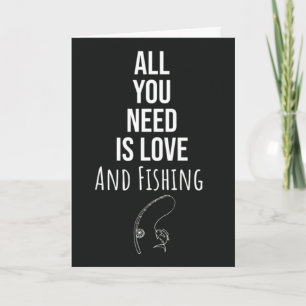 Cute Fishing Cards Little Fisherman Angling Fisher
