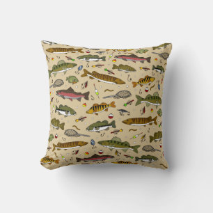 Cute Fishing Pillow