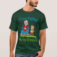 Reel Cool Pappy Grandpa and Grandson Matching Fishing T-Shirt :  : Fashion