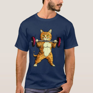 Cute Fitness Cats - Kitty T-Shirt