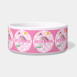 Cute Flamingo Alligator Sun dog cat Bowl<br><div class="desc">Original Art by Dawne

My very own NEW line of tee shirts and accessories for adults and kids!   SOUTHERNNESS... . How do *you* summer? 

*Most of my DESIGNS and be TRANSFERRED to pretty much any product here on Zazzle.  Ask and assistant for help if need be.  :)</div>