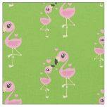 Cute Flamingo Baby Nursery Decor Fabric