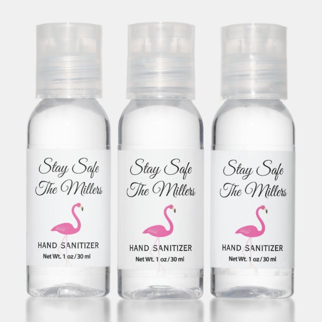 Cute Flamingo  Hand Sanitizer (Set)