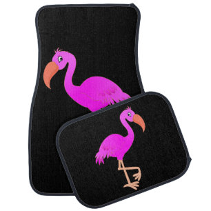 Cute Flamingo - Happy Car Floor Mat