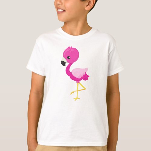 Cute Flamingo Little Flamingo Pink Flamingo T_Shirt