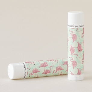 Cute Flamingo Pattern lip balm
