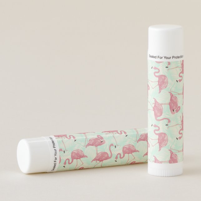 Cute Flamingo Pattern lip balm (Front)