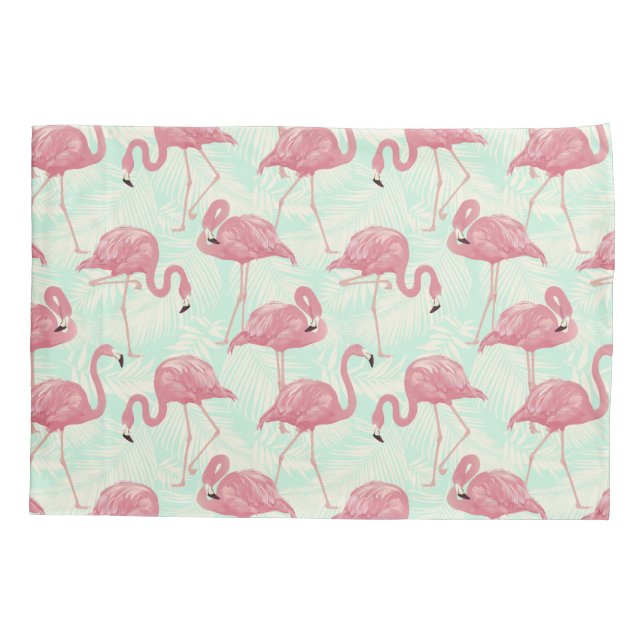 Cute Flamingo Pattern pillowcases (Back)
