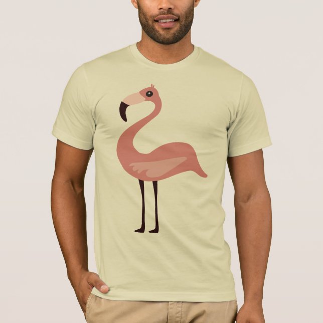 Cute Flamingo T-Shirt (Front)