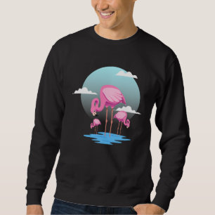 Cute Flamingo Zoo Bird Watcher Sweatshirt