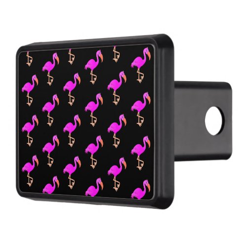 Cute Flamingos _ Happy Hitch Cover