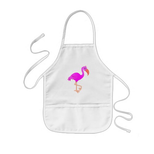 Cute Flamingos _ Happy Kids Apron