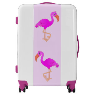 Cute Flamingos - Happy Luggage