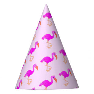 Cute Flamingos - Happy Party Hat