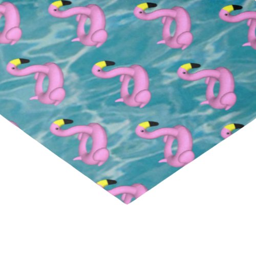 Cute flamingos pool toy tissue paper