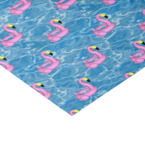Cute flamingos pool toy tissue paper