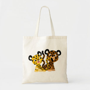 Cute Flirtatious Cartoon Jaguars Bag