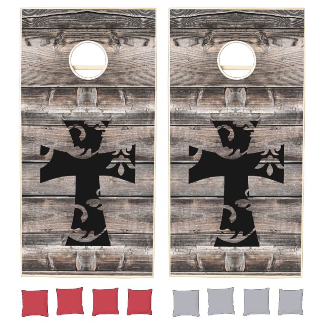 cute FLORAL CROSS | Cornhole Set (Set)