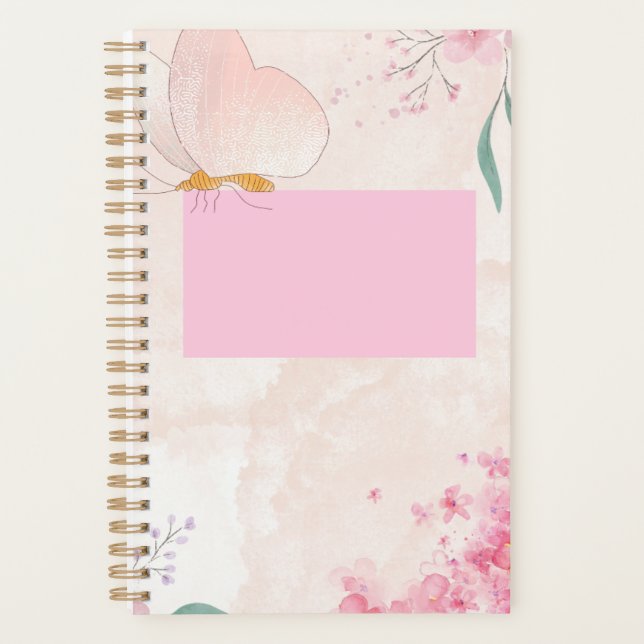 Cute floral notebook (Front)