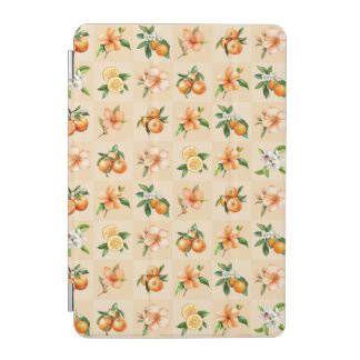 Cute Floral Orange Blossom & Tangerine iPad Mini Cover