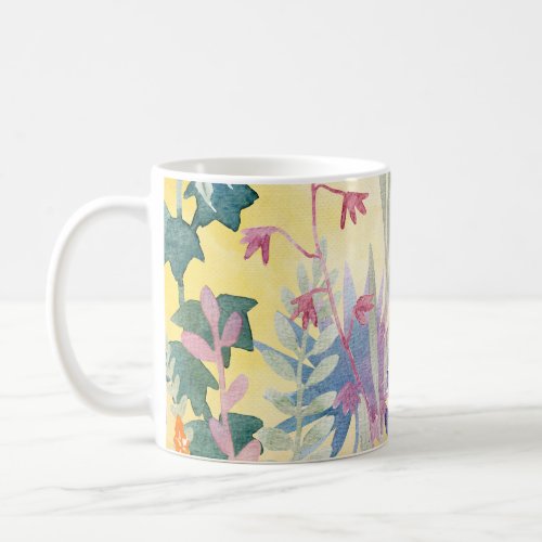 Cute Floral Pastel Flowers  Coffee Mug