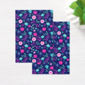 Cute floral pattern background (Desk)