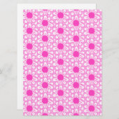 Cute floral pattern background (Front/Back)