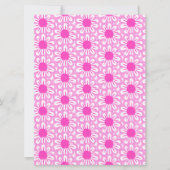 Cute floral pattern background (Front)