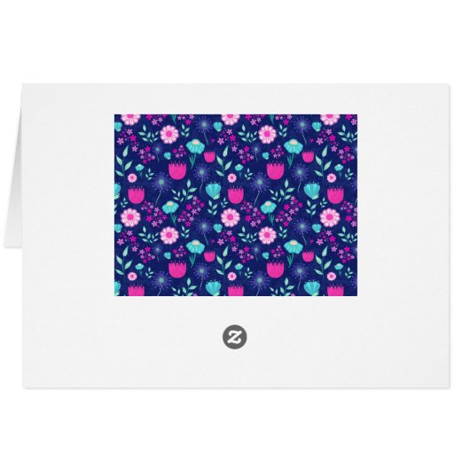 Cute floral pattern background (Back Horizontal)