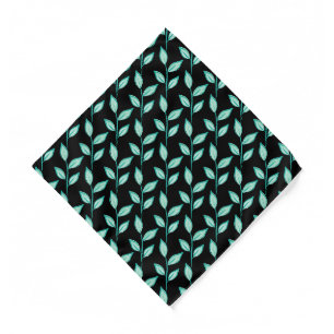 Cute floral pattern background bandana