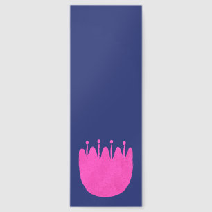 Cute floral pattern background bookmarks