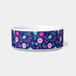 Cute floral pattern background bowl<br><div class="desc">https://www.zazzle.com/cute_nana_kitchen_winter_red_green_floral_pattern_apron-256111061641147031?rf=238516397992719979</div>