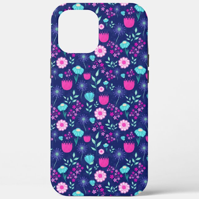 Cute floral pattern background Case-Mate iPhone case (Back)